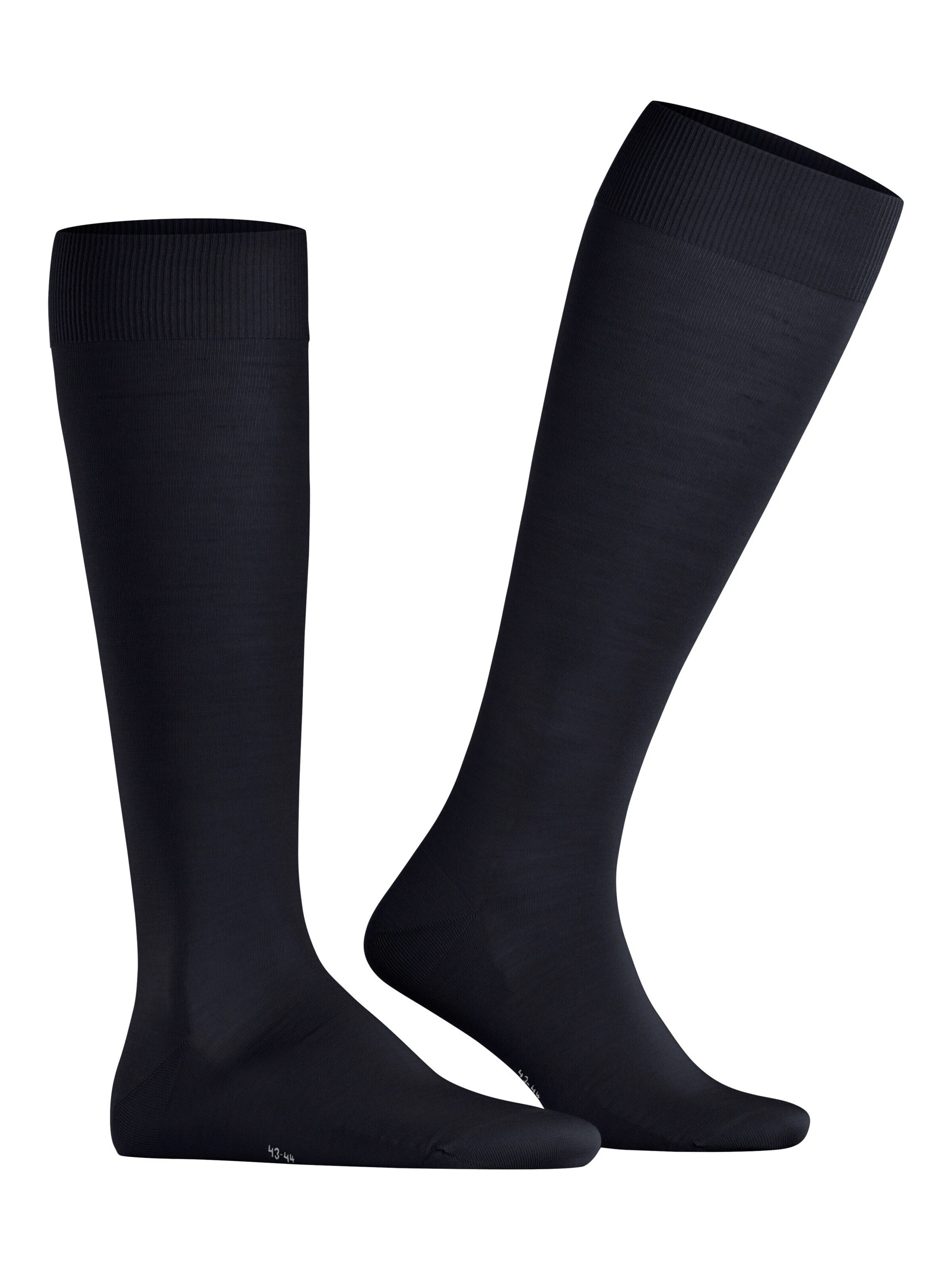 FALKE Knee High Socks 'ClimaWool' in Blue