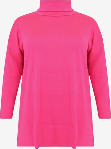 Yoek Sweater 'COSY' in Pink: front