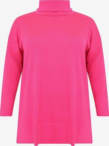 Yoek Sweater 'COSY' in Pink: front