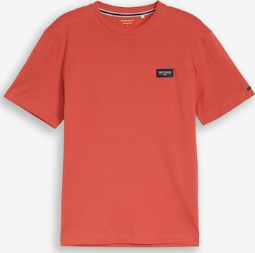 TOM TAILOR Shirt in Red: front