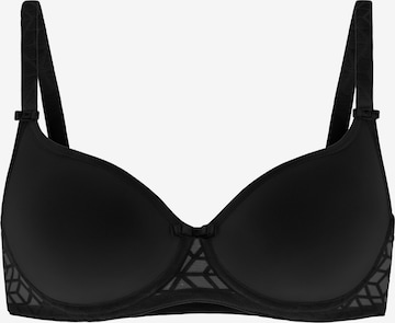 Invisible Soutien-gorge 'Rhythm' DACAPO en noir : devant
