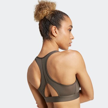 ADIDAS PERFORMANCE Bustier Sport-BH in Grün