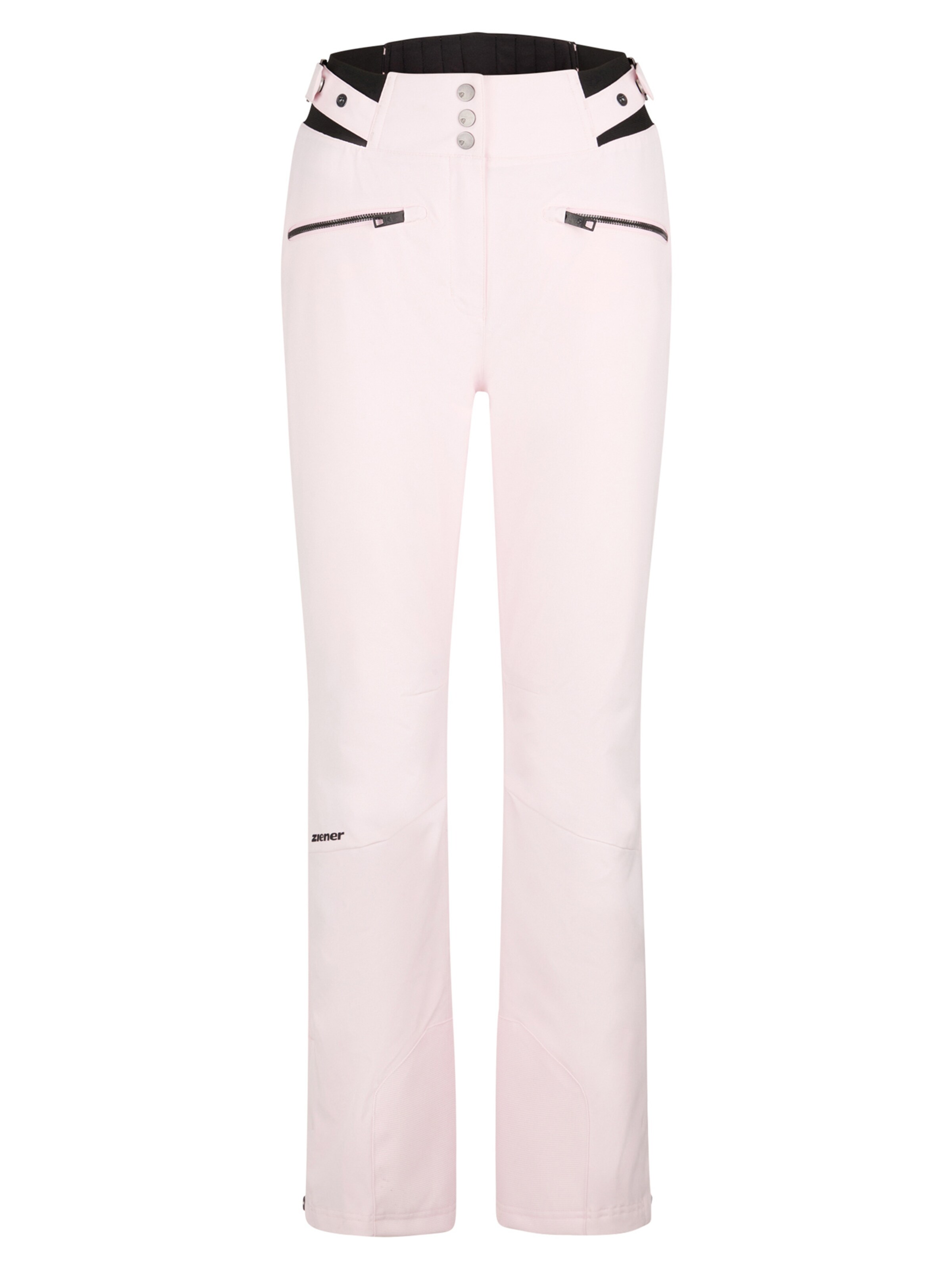 ZIENER Workout Pants 'Tilla' in Pink: front