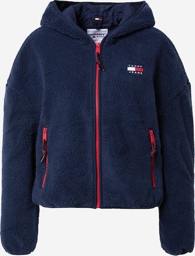 Geacă de primăvară-toamnă Tommy Jeans pe bleumarin / roșu / alb, Vizualizare produs