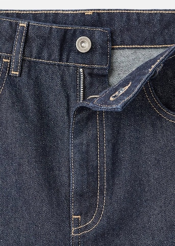 MANGO Tapered Jeans 'Charlot' in Blau