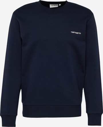 Carhartt WIP - Sudadera en azul: frente