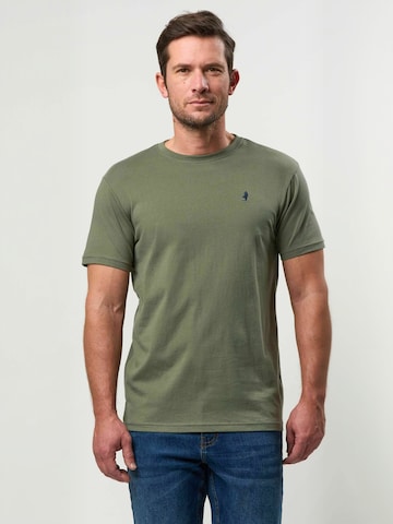 MCS - Ajuste regular Camisa ' MCOhio ' en verde: frente