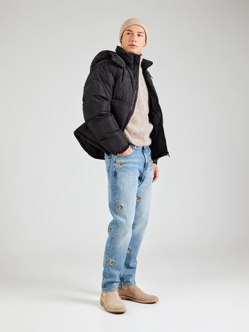 Tommy Jeans Winterjas 'Alaska' in Zwart