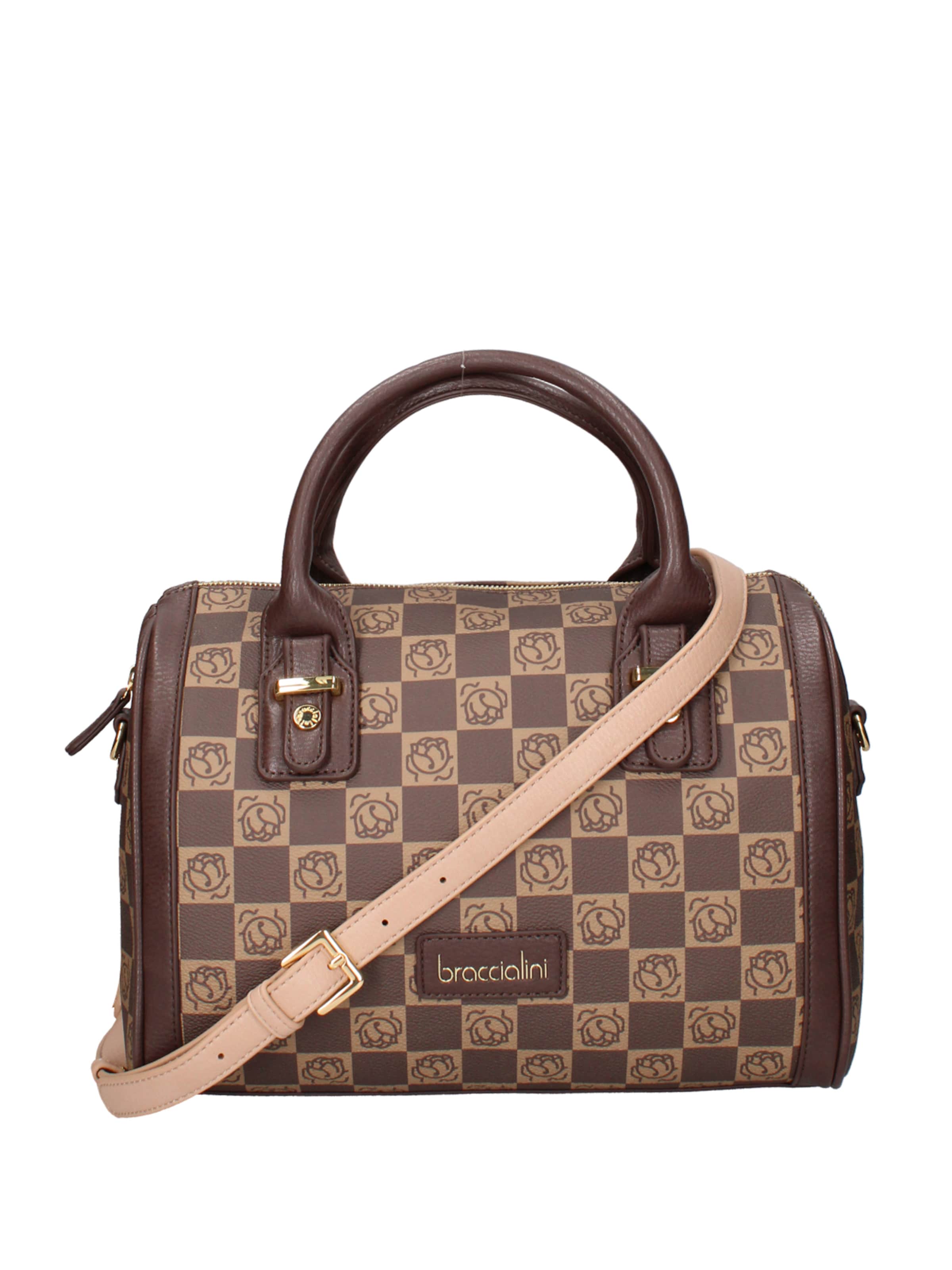 Braccialini Handtas in Bruin: voorkant