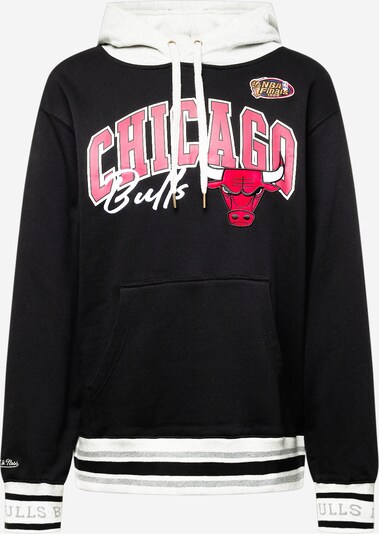 Mitchell & Ness Sweatshirt 'CHI. BULLS' in rot / schwarz / weiß, Produktansicht