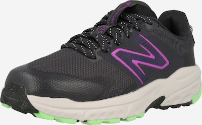 new balance Baskets basses '510' en anthracite / vert clair / violet / blanc, Vue avec produit