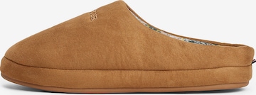 Pantoufle TOMMY HILFIGER en marron : devant