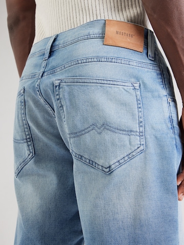 MUSTANG Slimfit Jeans 'CHICAGO' i blå