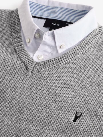 Next Sweter w kolorze szary