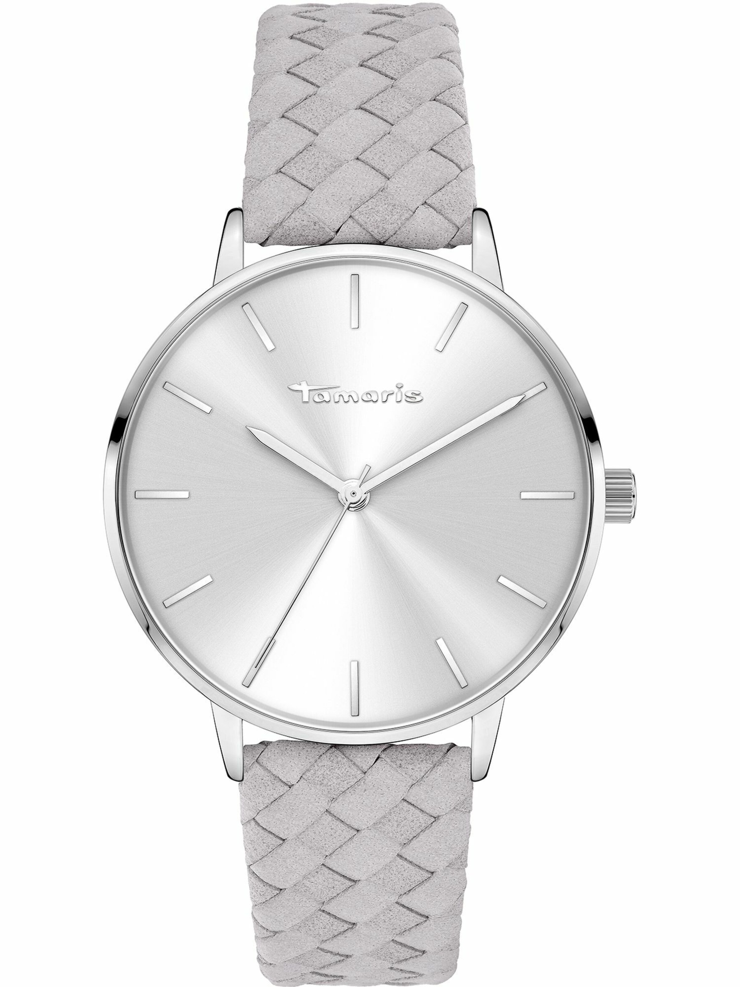 Tamaris Analoog horloge in Zilver: voorkant