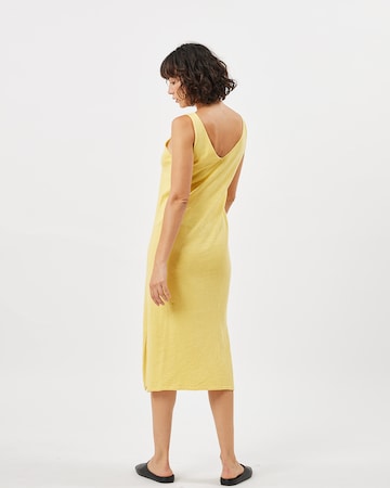 Robes en maille 'Briona' minimum en jaune
