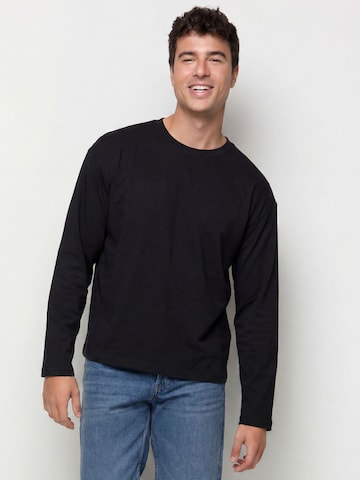 BALMOHK T-shirt 'BAL' i svart: framsida