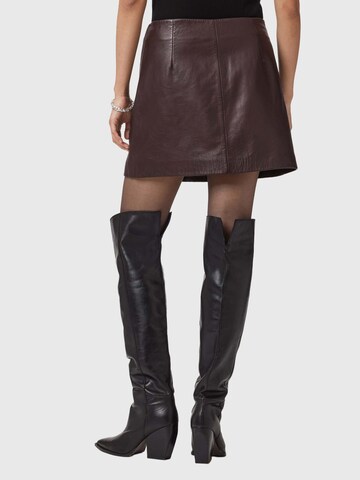 Jupe 'RENAI' AllSaints en rouge