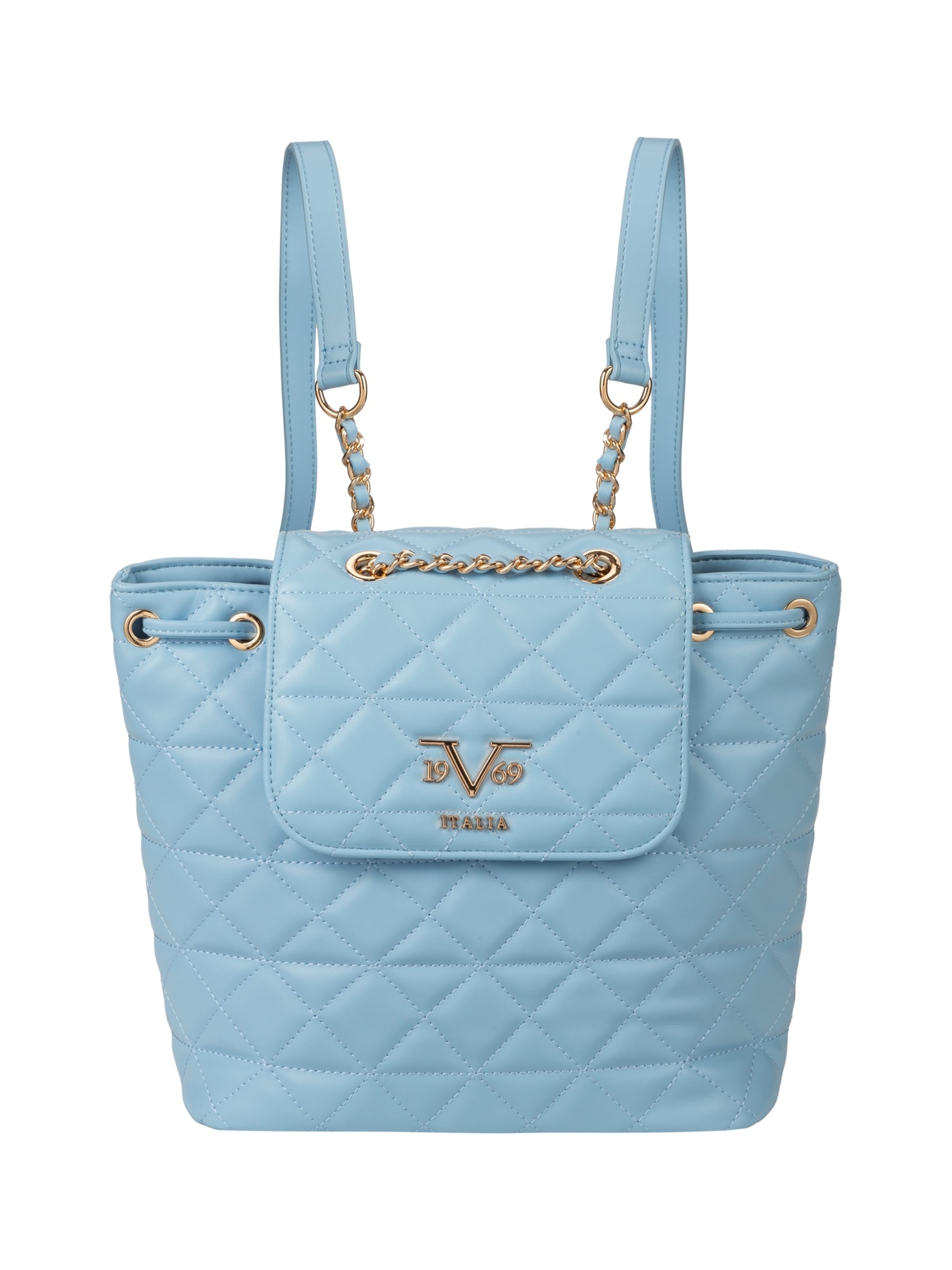 19V69 ITALIA Backpack 'Elenora' in Blue: front