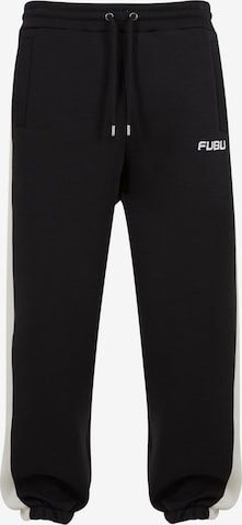 Tapered Pantaloni di FUBU in nero: frontale