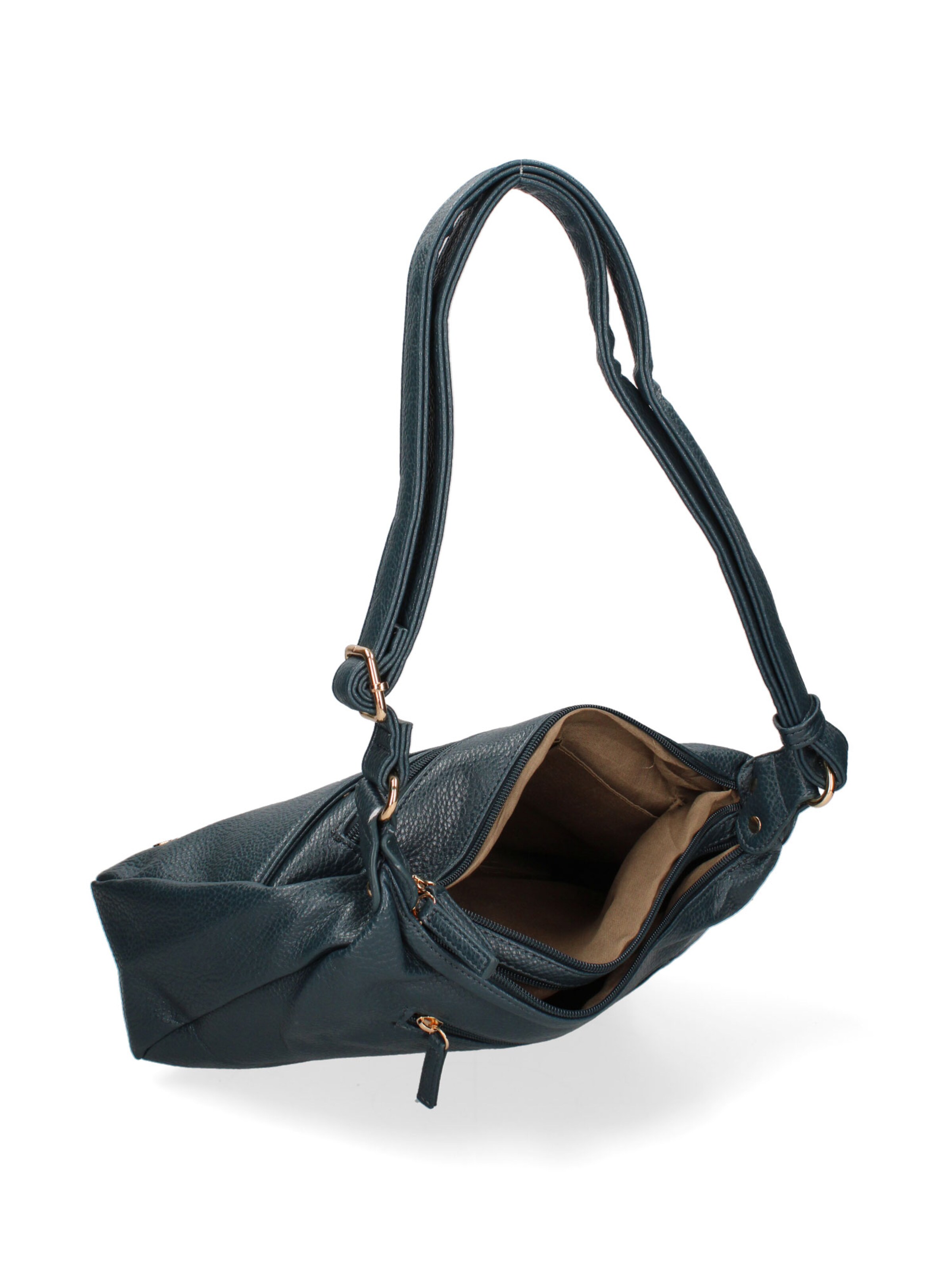 Borsa a spalla 'Borsa a Tracolla Donna Ecopelle con Zip e Tasche Multiple - B Cavalli' di B. Cavalli in blu