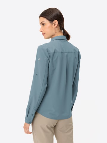 VAUDE Multifunctionele blouse ' W Rosemoor LS ST IV ' in Groen