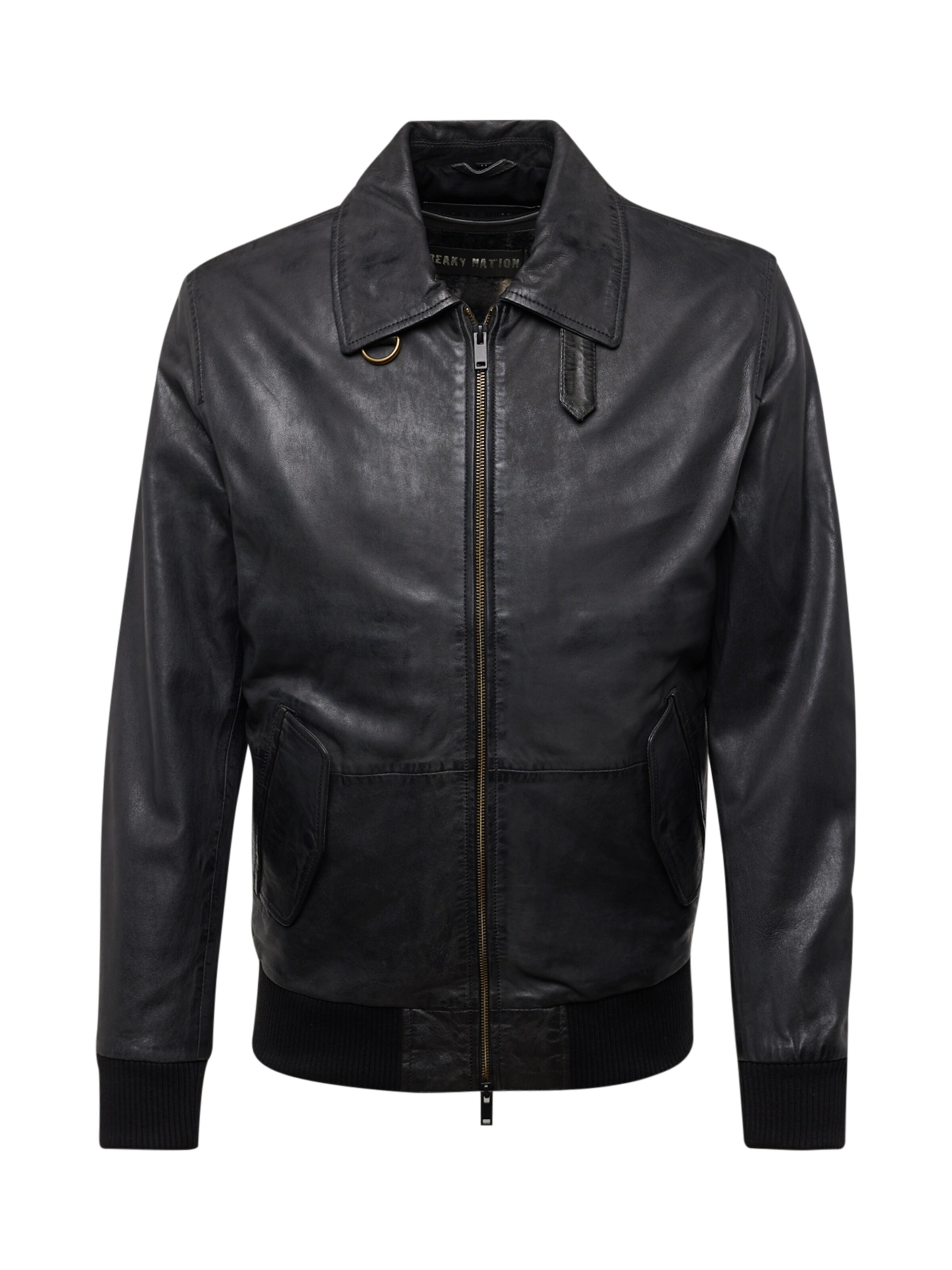 FREAKY NATION Φθινοπωρινό και ανοιξιάτικο μπουφάν 'Do It!' σε μαύρο, Άποψη προϊόντος