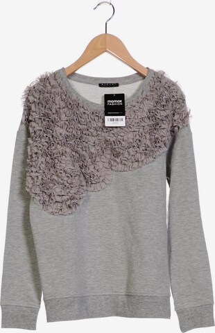 Sisley Sweatshirt & Zip-Up Hoodie in M in Grey: front
