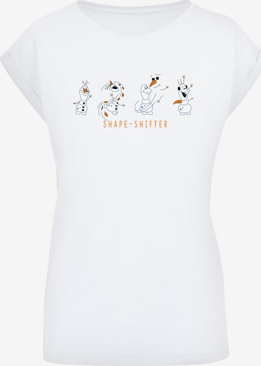 F4NT4STIC T-shirt 'Disney Frozen 2 Olaf Shape-Shifter' en bleu / orange / noir / blanc, Vue avec produit