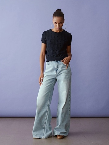 Dilvin Blouse 'Blusen' in Blue: front