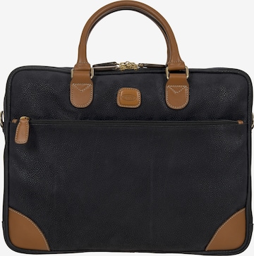 Bric's Document Bag 'Life' in Black: front