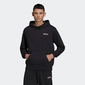 Felpa 'Adventure' di ADIDAS ORIGINALS in nero: frontale