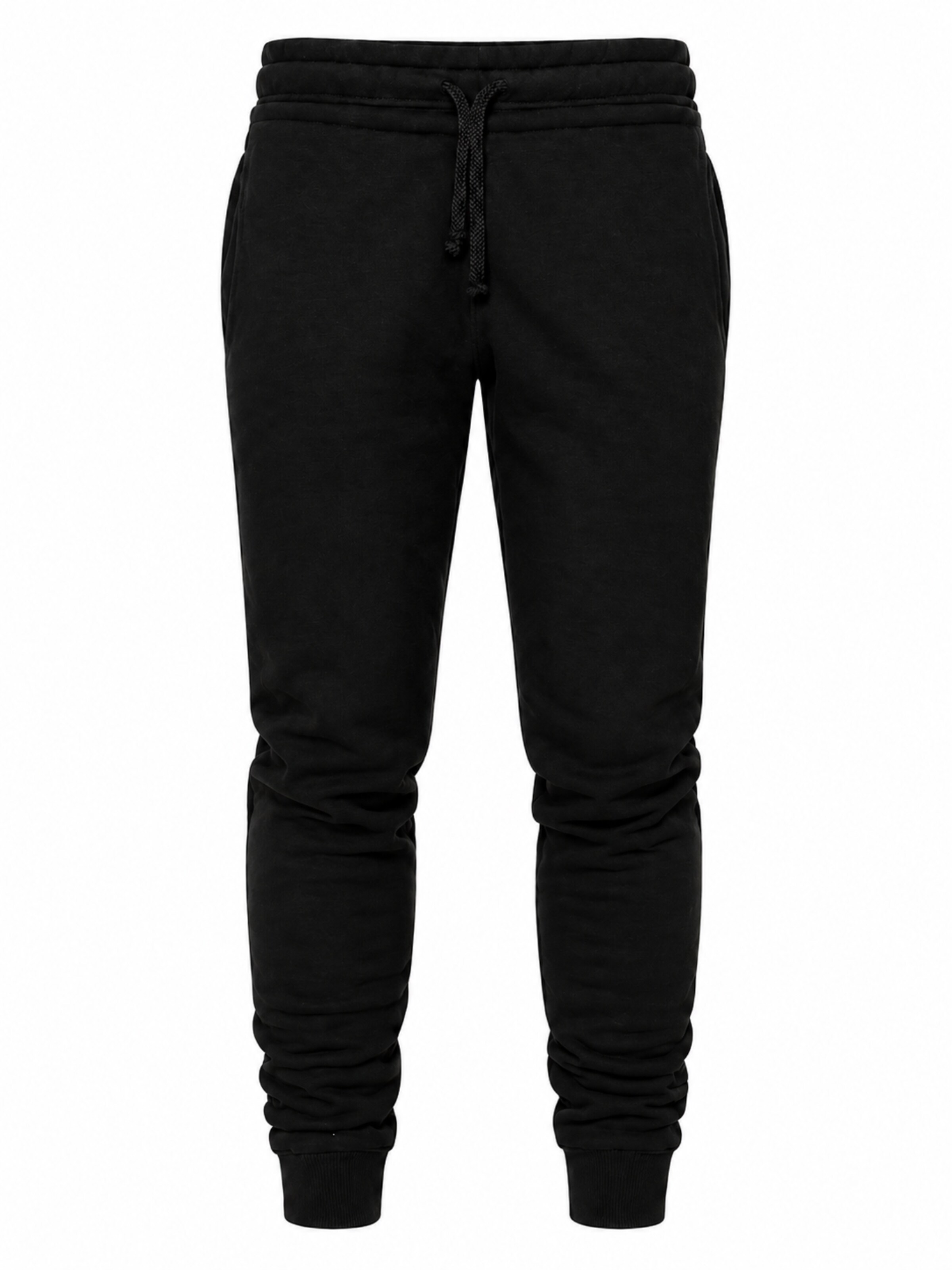 L.Gonline Workout Pants 'Jogginghose' in S/Regular in Black denim, Item view