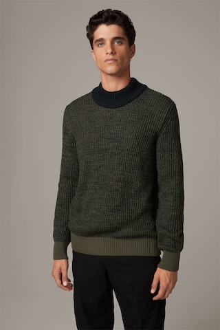 STRELLSON Sweater 'Adrian' in Green: front