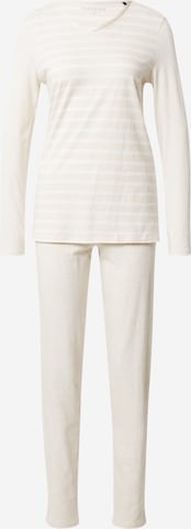 SCHIESSER Pyjamas i beige: framsida