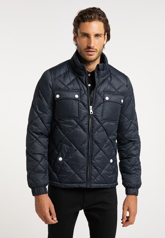 DreiMaster Maritim Between-season jacket in Blue: front