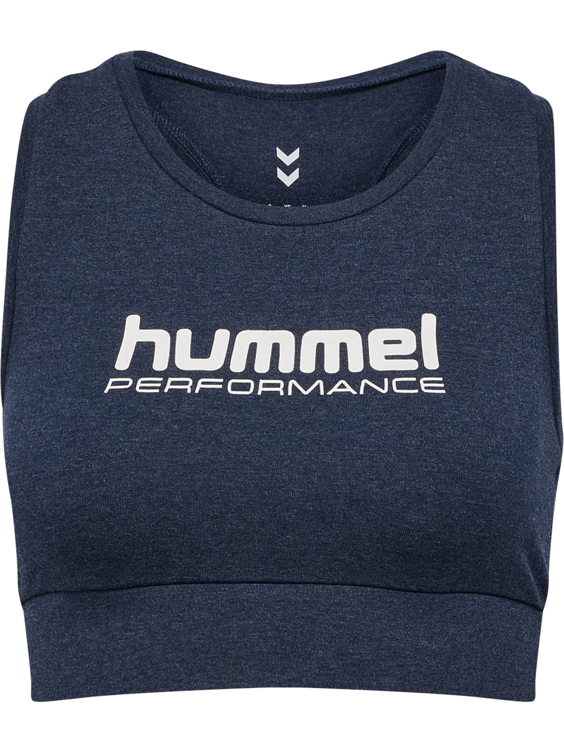 Hummel Sporttop 'Pulse' in Blau: Vorderseite