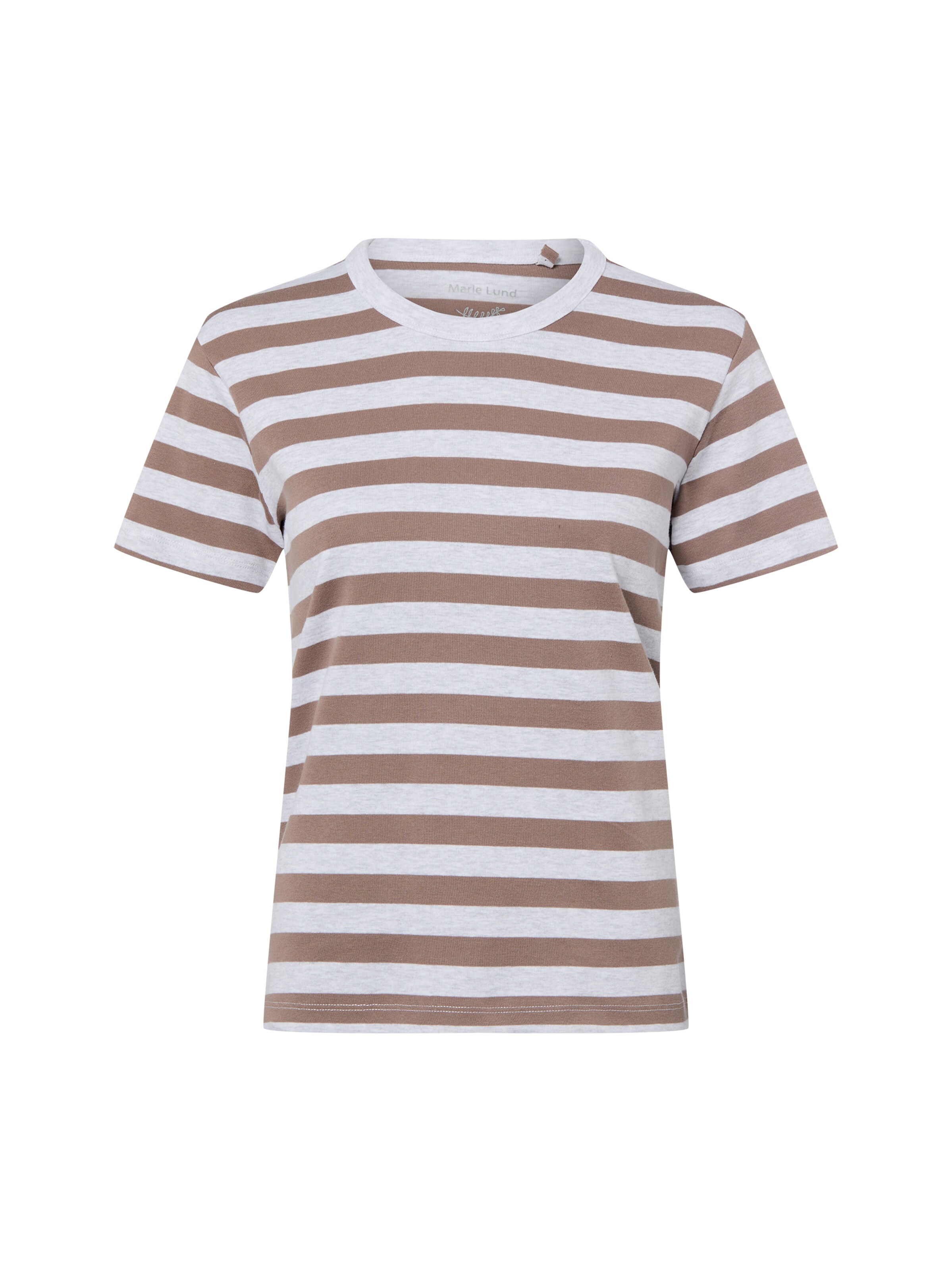 Marie Lund Shirt in Brown: front