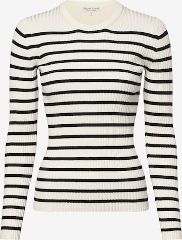 Marie Lund Sweater in Beige: front