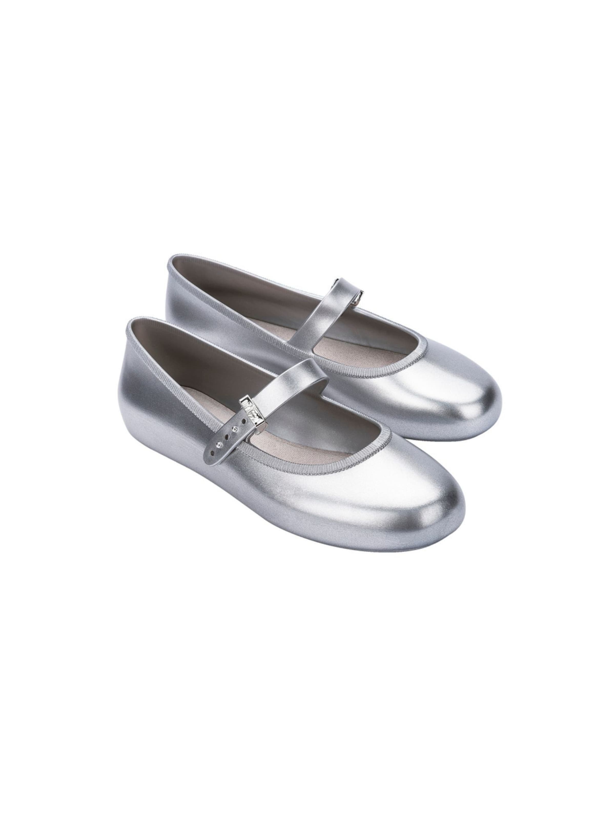 MELISSA Ballet Flats in Silver