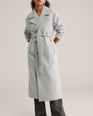 Cappotto di mezza stagione di WE Fashion in grigio: frontale