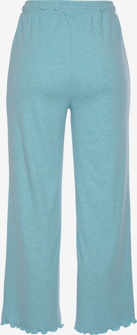 s.Oliver Regular Pyjamahose in Blau