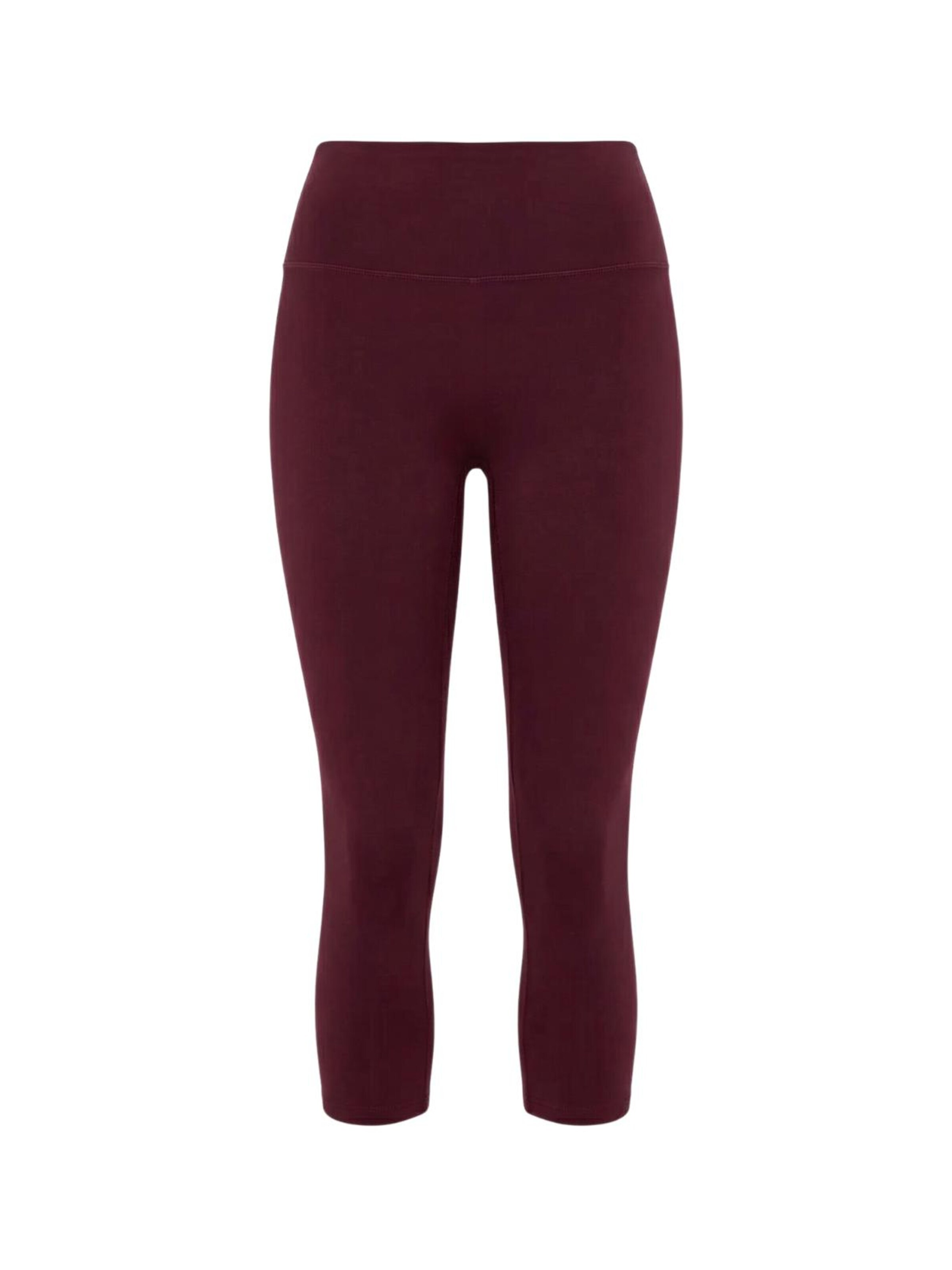 YO-GAYA Skinny Leggings in Rood: voorkant