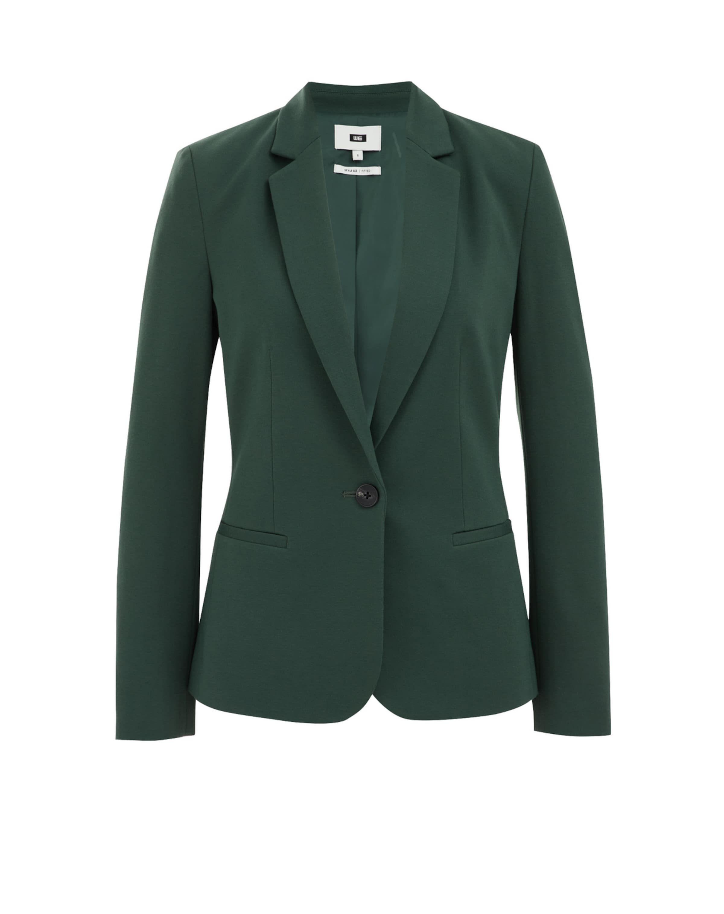 Sacou de la WE Fashion pe verde: față