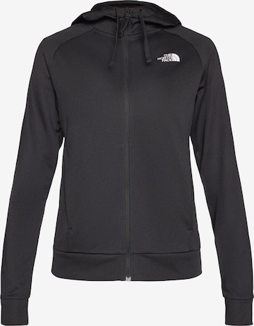 THE NORTH FACE Bluza polarowa funkcyjna 'REAXION 2.0' w kolorze czarny: przód