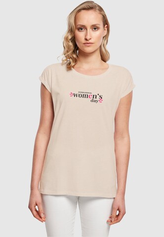 T-shirt 'WD - International Women's Day 5' Merchcode en beige : devant