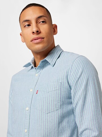 Regular fit Camicia 'Sunset 1 Pocket Standard' di LEVI'S ® in blu