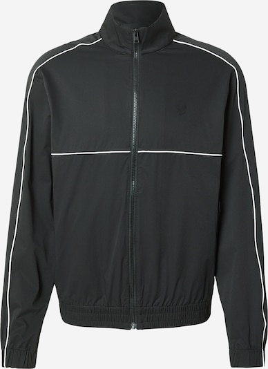 Lyle & Scott Prijelazna jakna u crna / bijela, Pregled proizvoda