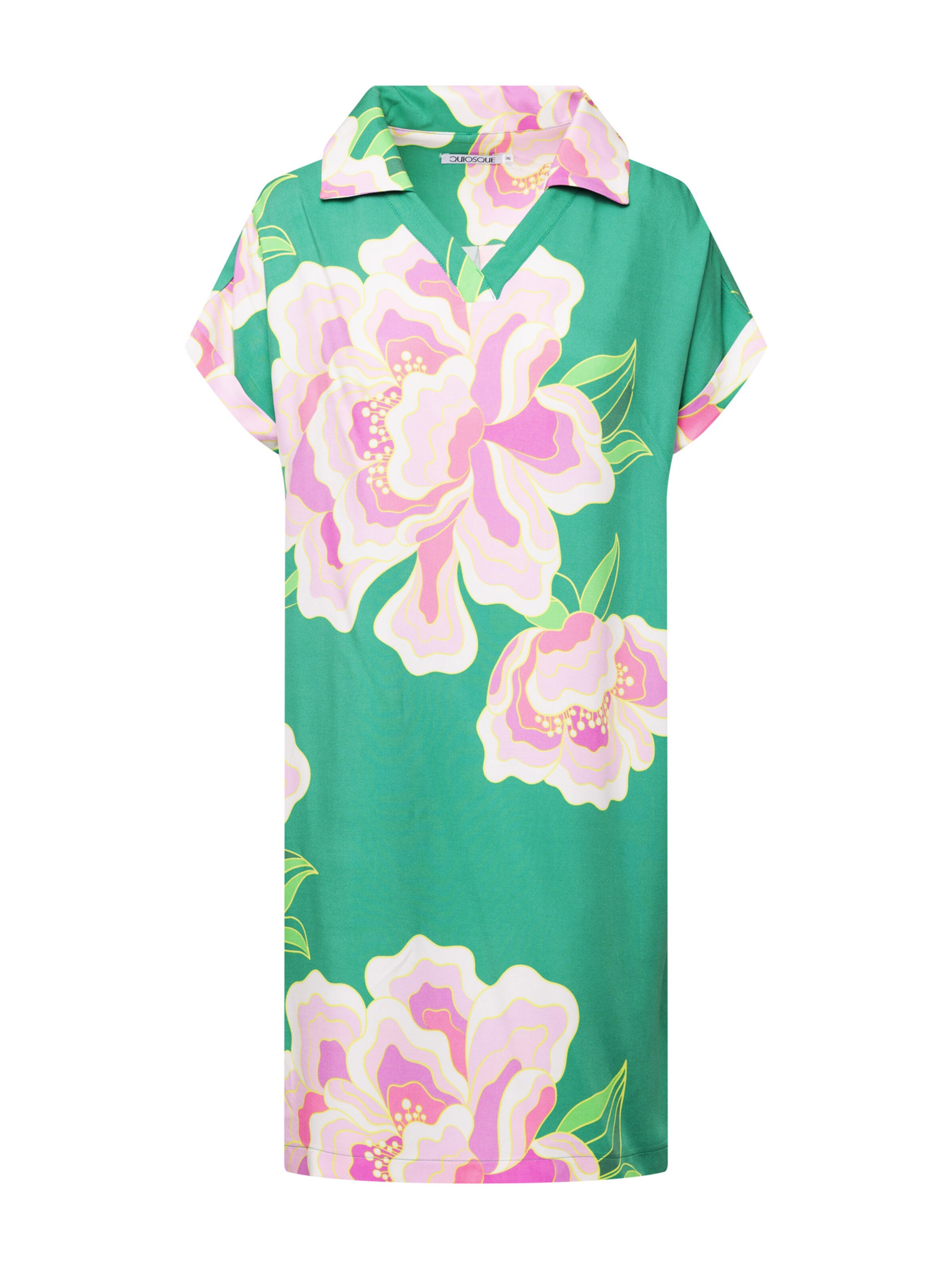 Robe Quiosque en vert : devant