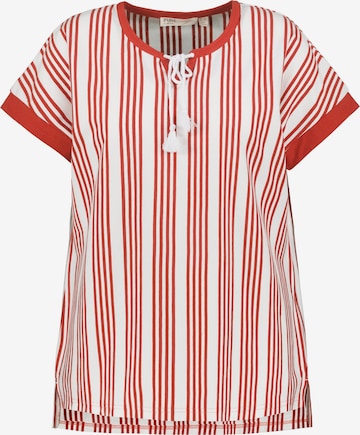 Ulla Popken Shirt '804315' in Rood: voorkant